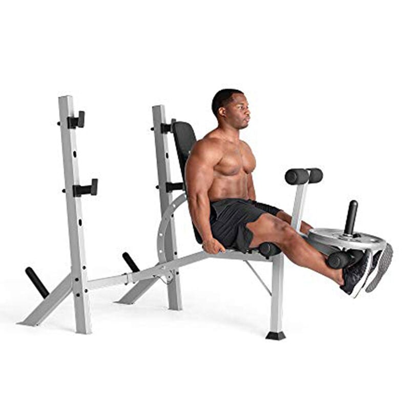 Weider Platinum Olympic Weight Bench and Rack image number 1