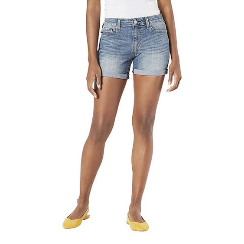 Signature by Levi Strauss & Co. Gold Label Women's Mid-Rise Shorts image number 0