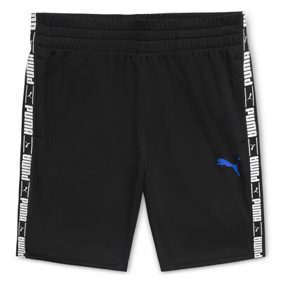 Puma Boys' Logo Taping Mesh Shorts