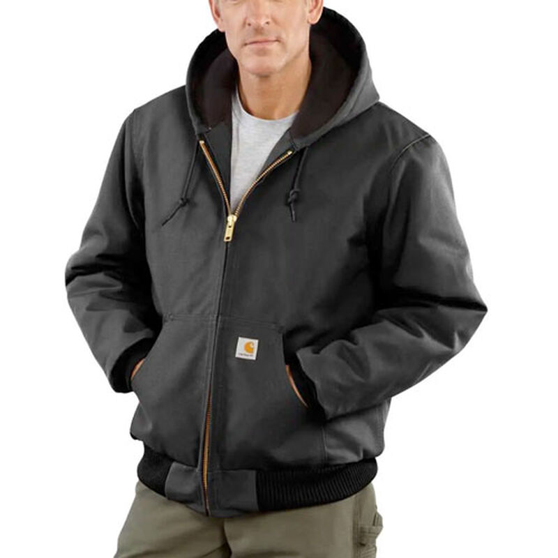 Carhartt Men's Duck Quilted Flannel-Lined Active Jacket image number 0