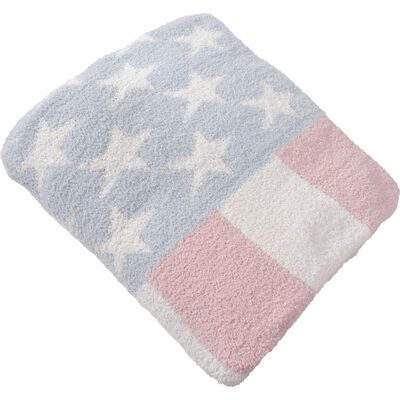Comfy Luxe Flag Cozy Blanket