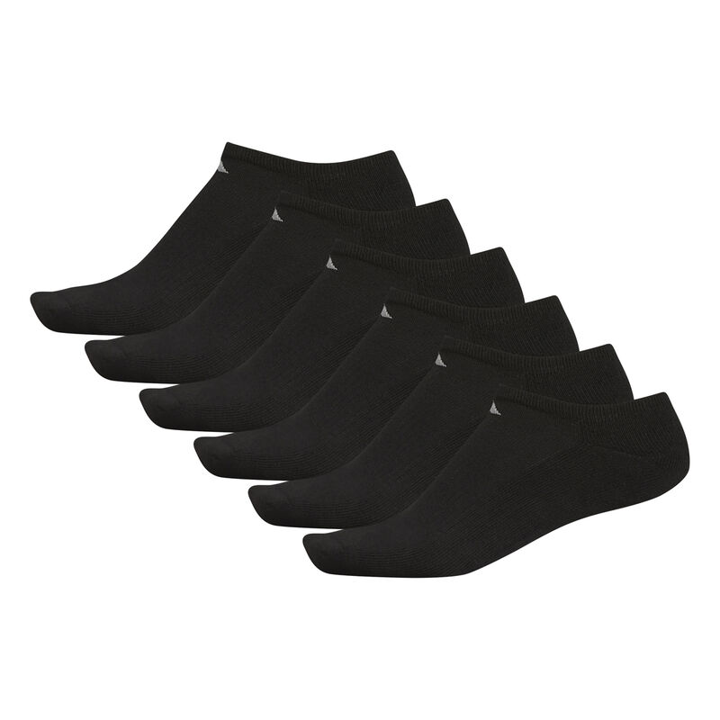 adidas Men's Cushioned 6-Pack No Show Socks image number 5