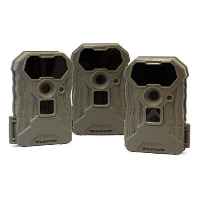 Wildview 12MP Stealth Trail Camera - 3-Pack