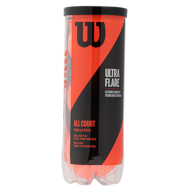 Wilson Ultra Flare All Court Tennis Ball (3 Ball Can) image number 0