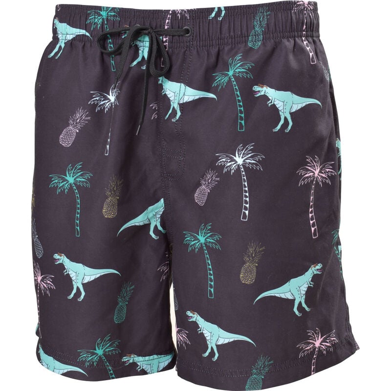 Canyon Creek Men's Tropical Dino Print Volley Shorts image number 1