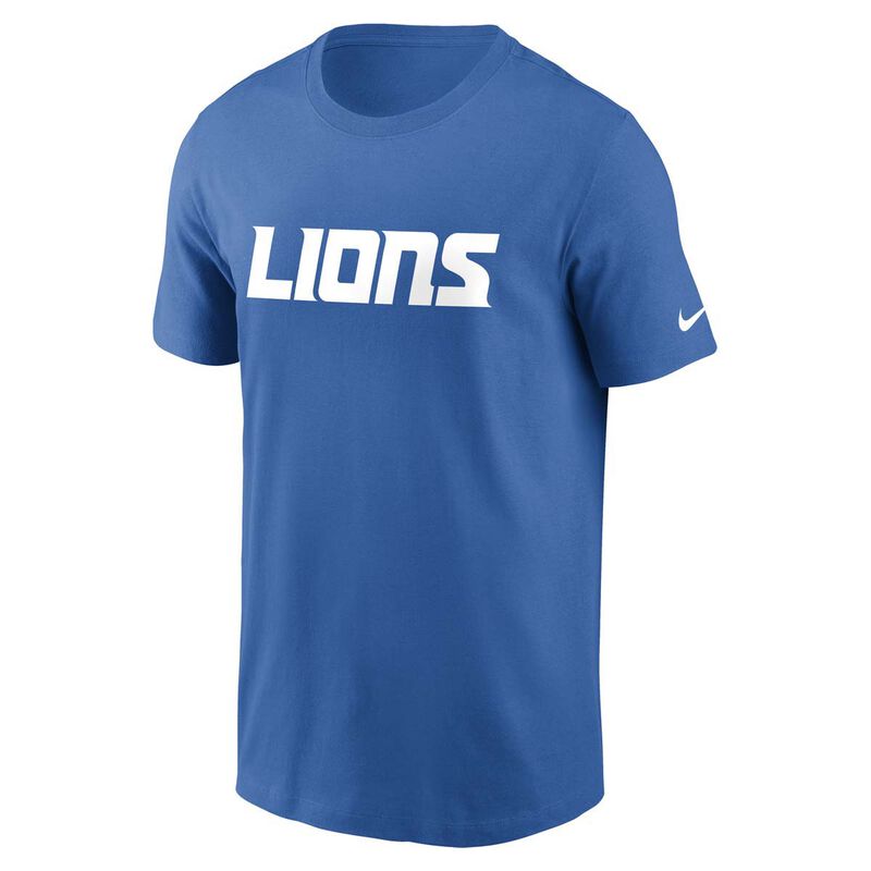Nike Detroit Lions Wordmark Short Sleeve Tee image number 0