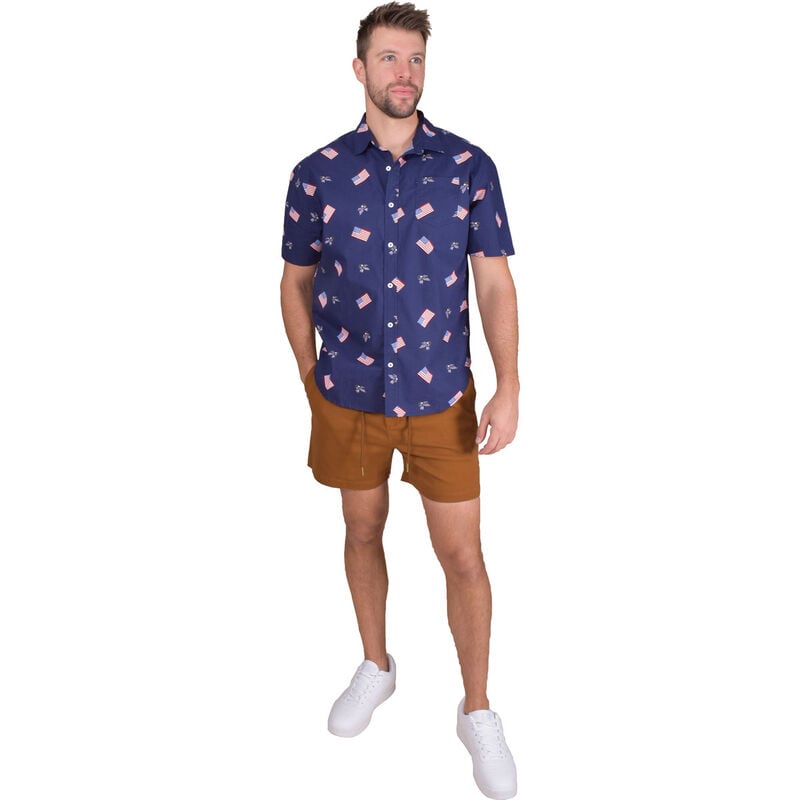 Staghorn Outfit Men's Short Sleeve Print Woven image number 2