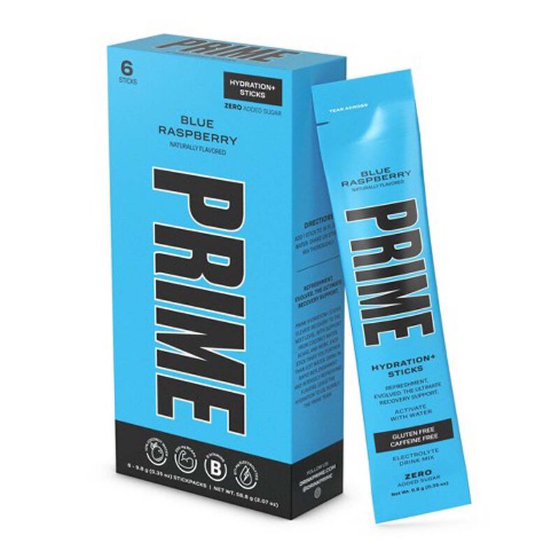 Prime 6 Pack Blueraspberry Drink Mix image number 0