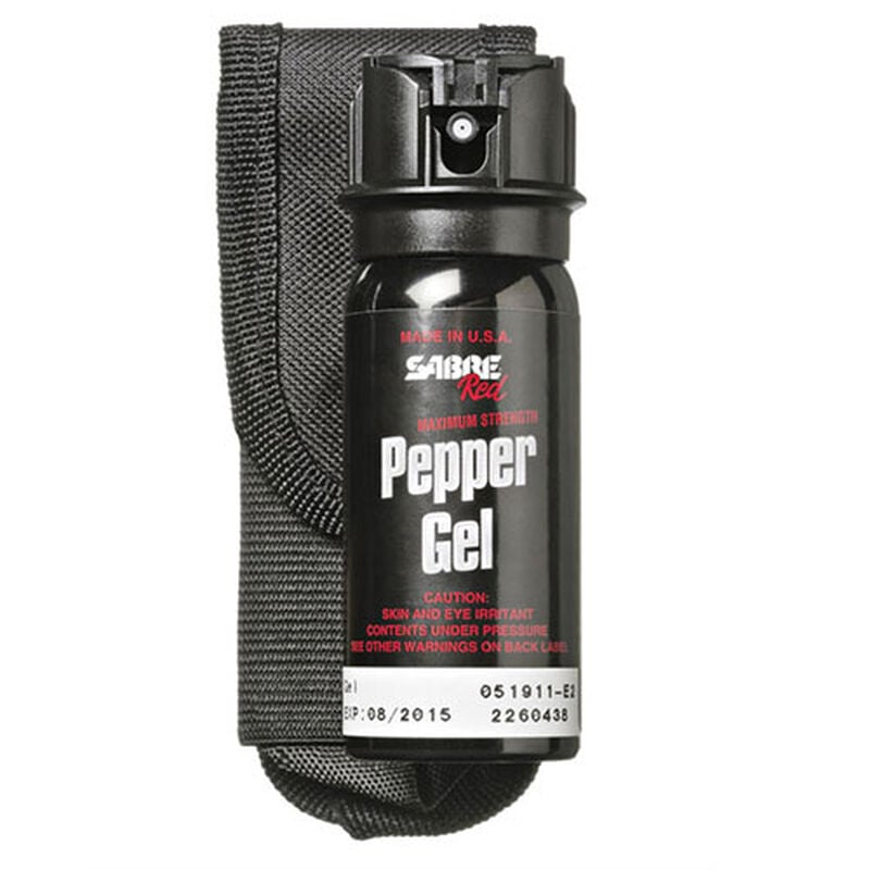 Sabre Tactical Pepper Gel With Flig Top And Holster image number 0