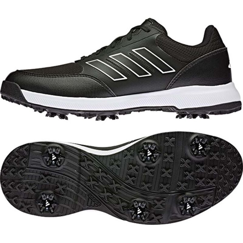 adidas Men's Tech Respsone 3.0 Golf Shoes - Black image number 1