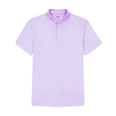 Izod Clubhouse Striped Golf Polo Shirt