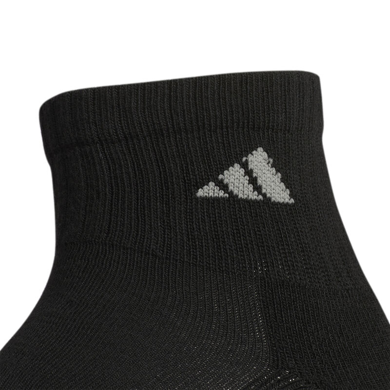 adidas Men's Athletic Cushioned 6-Pack Quarter Socks image number 2