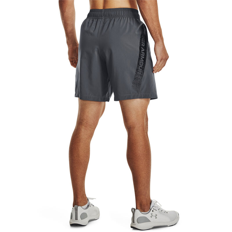 Under Armour Men's Woven Graphic Shorts image number 2