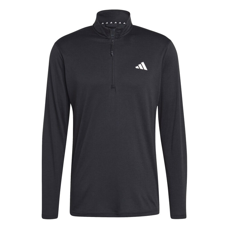 adidas Men's Train Essentials Seasonal Training 1/4-Zip Long Sleeve Sweatshirt image number 0