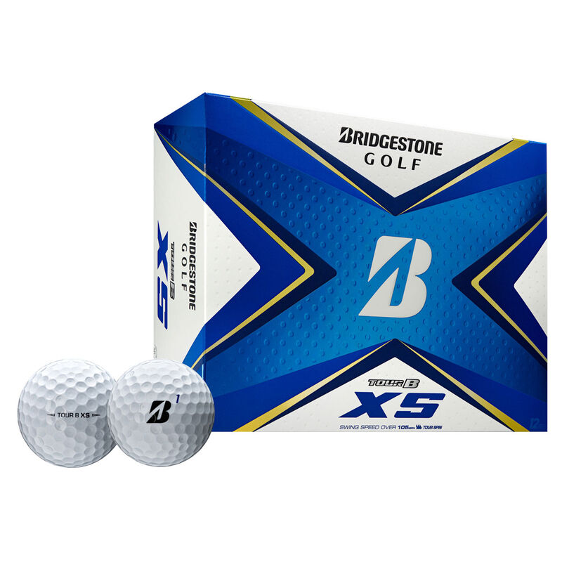 Bridgestone Tour B-XS White Golf Balls 12 Pack image number 0