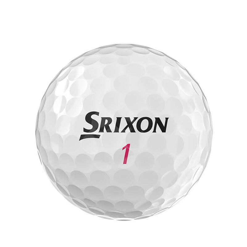 Srixon Soft Feel Lady White Dozen Golf Balls image number 1