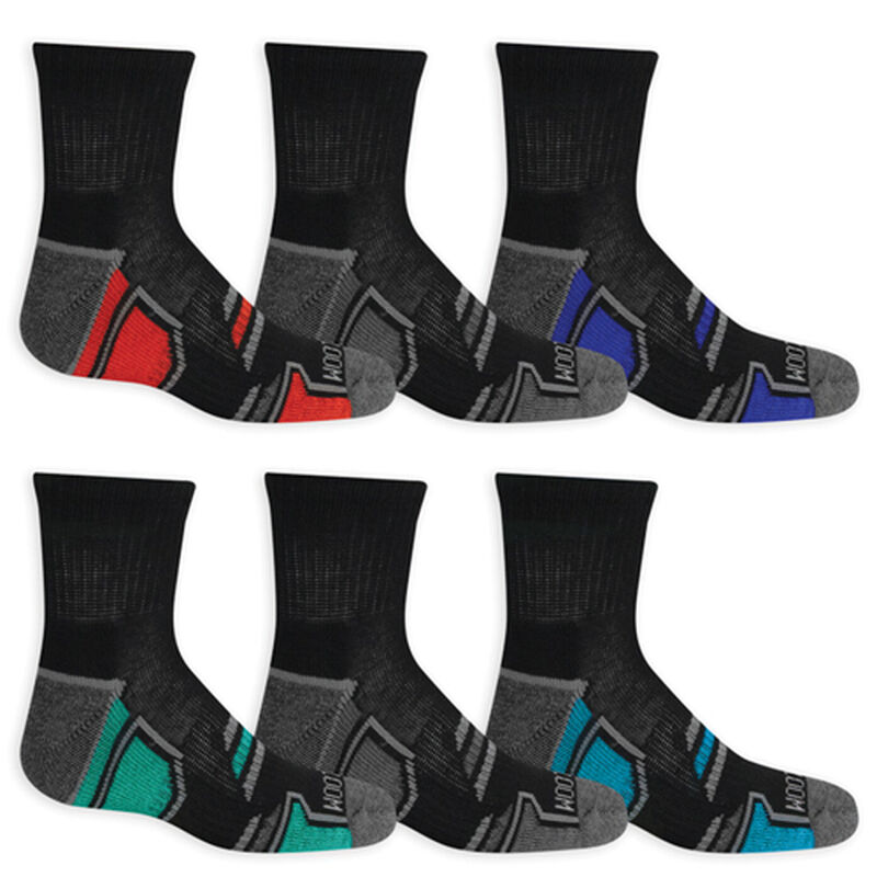 Fruit Of Loom Youth Ankle Socks 6-Pack image number 0