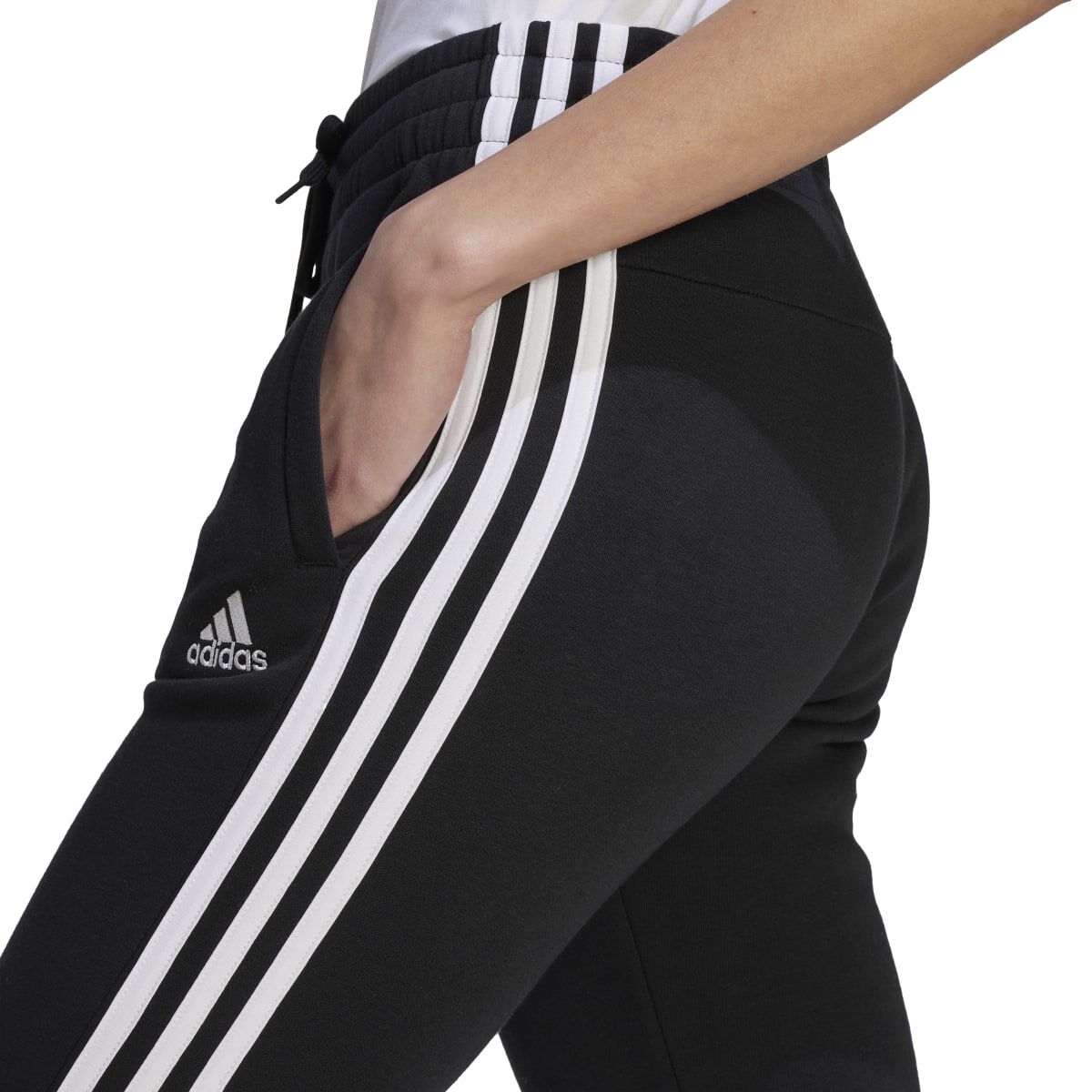 adidas Women s Essentials 3 Stripes Fleece Joggers