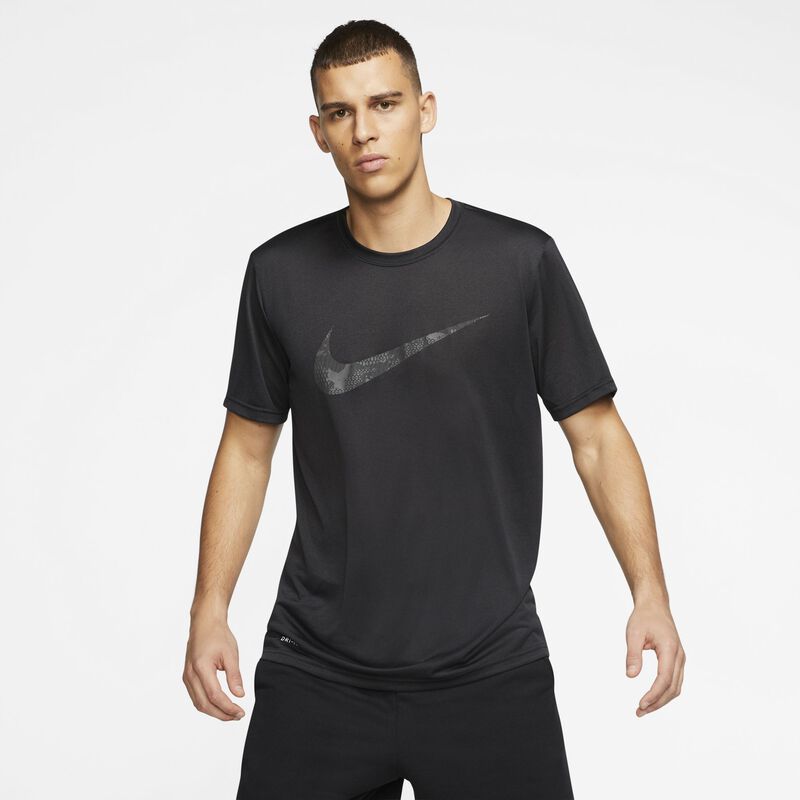 Nike Men's Dry-Fit Swoosh Camo Short Sleeve Tee image number 0
