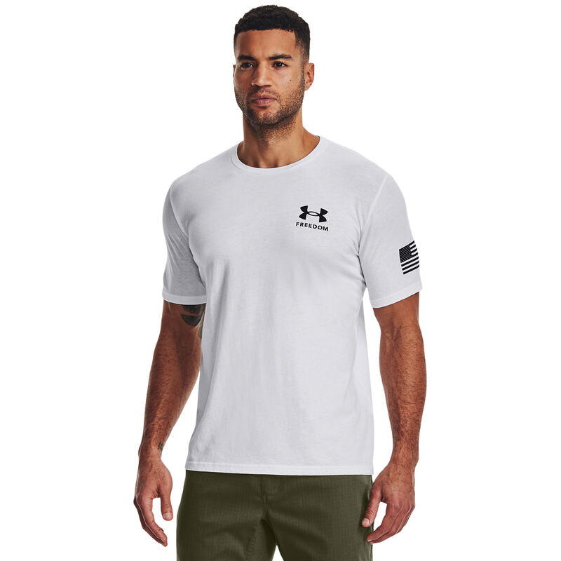Under Armour Men's Camo Freedom Flag Tee image number 3