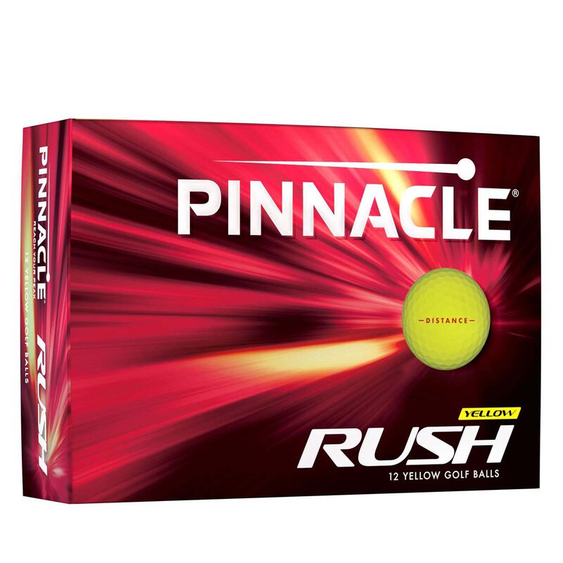 Titleist Pinnacle Rush Yellow Ball - 15 Pack image number 0