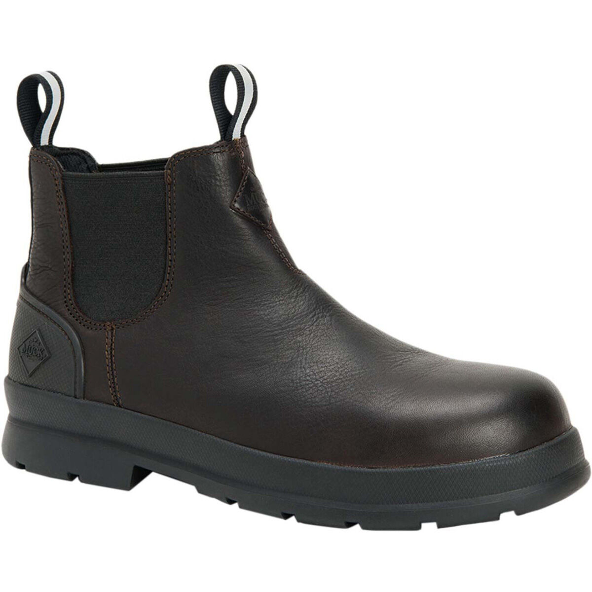 Composite toe shop mud boots