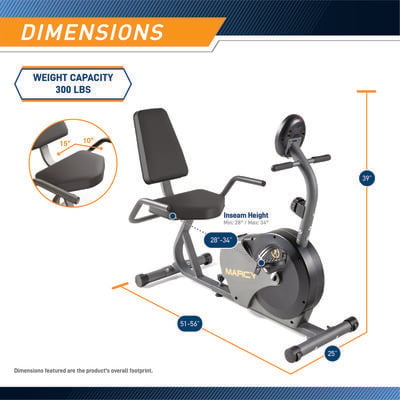 Marcy NS-716R RECUMBENT MAGNETIC CYCLE