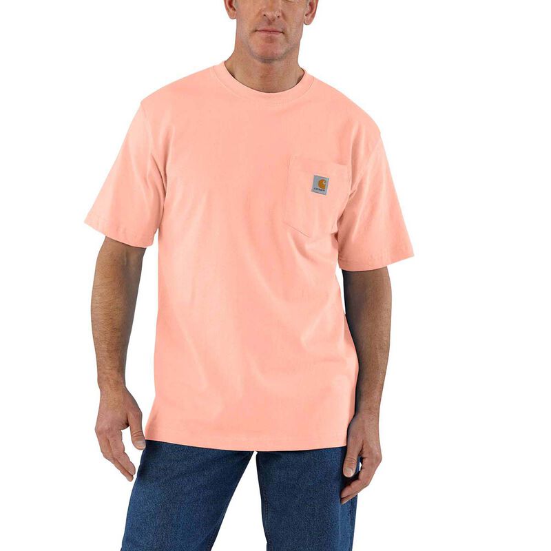 Carhartt Men's Loose Fit Heavyweight Short-Sleeve Pocket T-Shirt image number 0