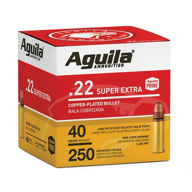 Aguila Super Extra - High Velocity 22 LR 40 Grain 250 Pack image number 0
