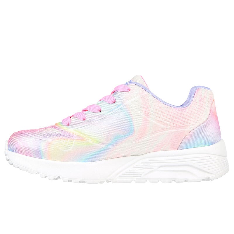 Skechers Girls' Uno Lite Swirlified Shoes image number 2