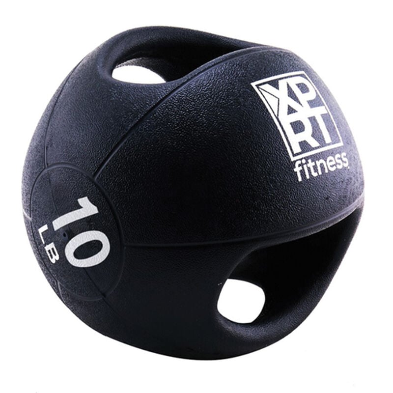 Xprt Fitness 10LB Dual Grip Fitness Medicine Ball image number 0