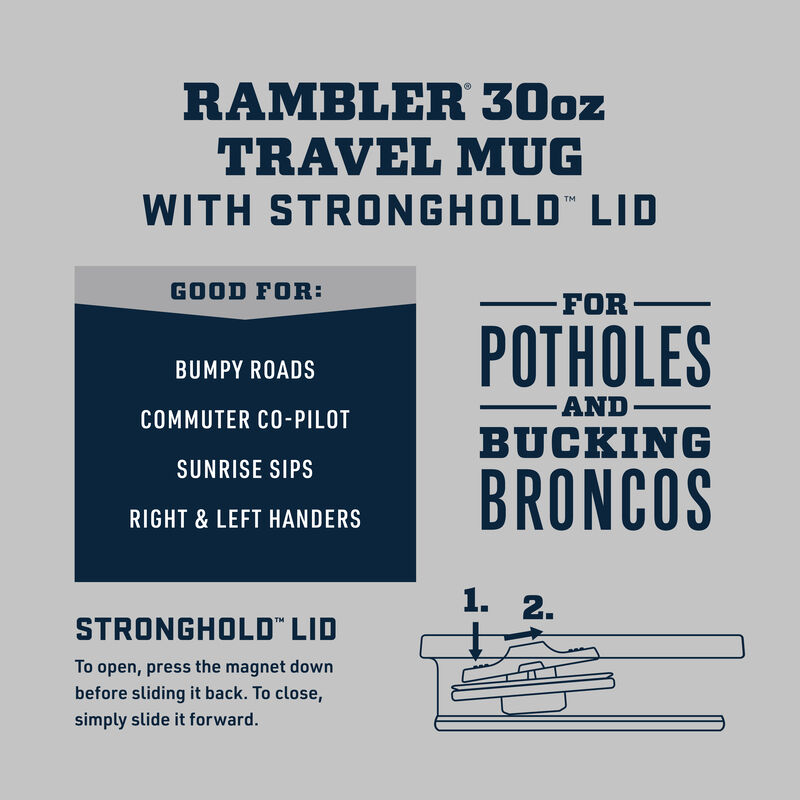 Yeti Rambler 30oz Travel Mug- High Desert Clay - Andy Thornal Company