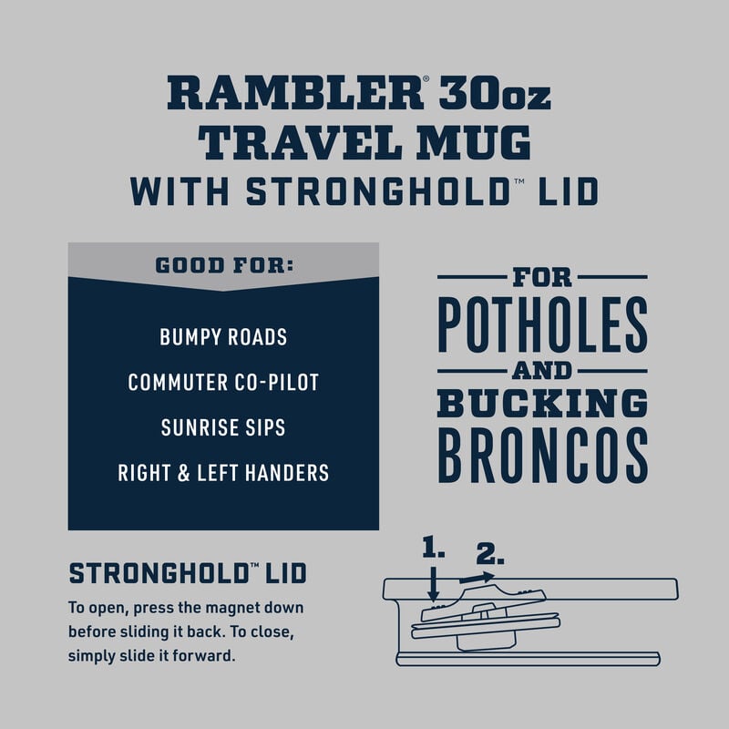 YETI Rambler Travel Mug 30oz – ToddandMoore