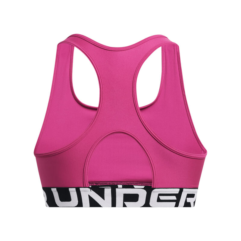 Under Armour Women's HeatGear® Armour Mid Branded Sports Bra image number 0