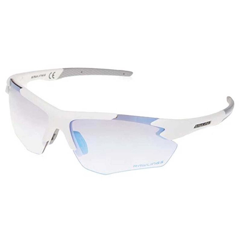 Rawlings Youth Youth White Blue Mirror Strike Zone Sunglasses image number 0