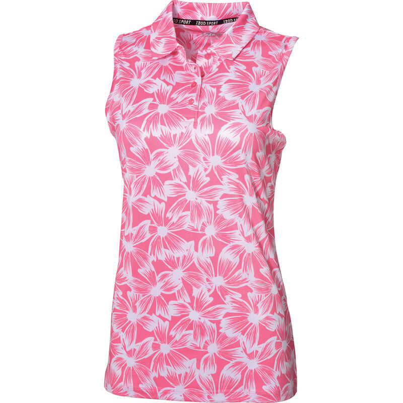 Izod Women's Floral Golf Polo image number 0
