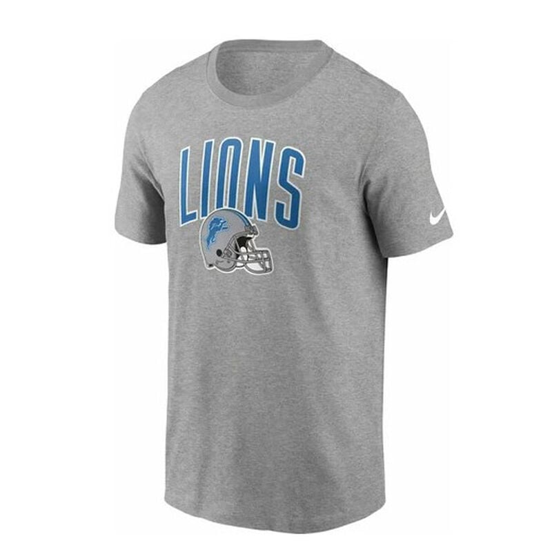 Nike Detroit Lions Grey Essential Team Athletic Short Sleeve T-Shirt image number 0