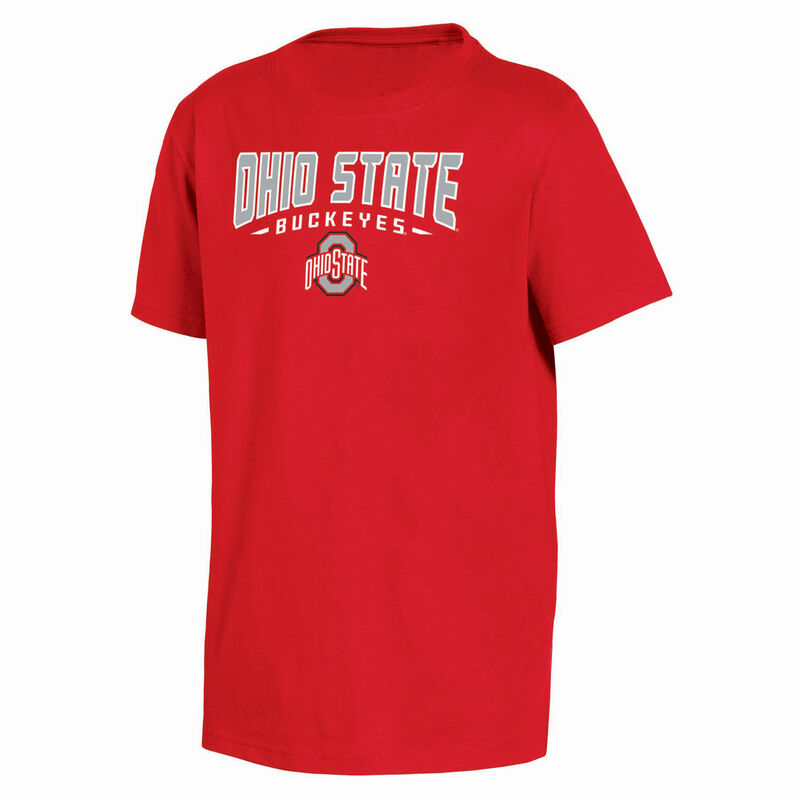 Knights Apparel Youth Short Sleeve Ohio State Classic Arch Tee image number 0