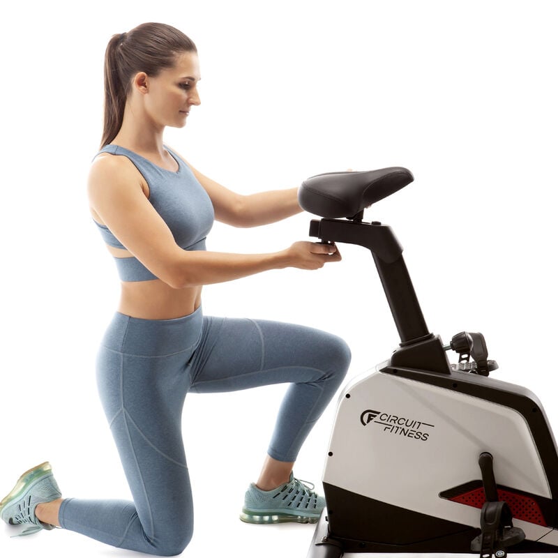 Circuit Fitness Magnetic Upright Exercise Bike image number 1