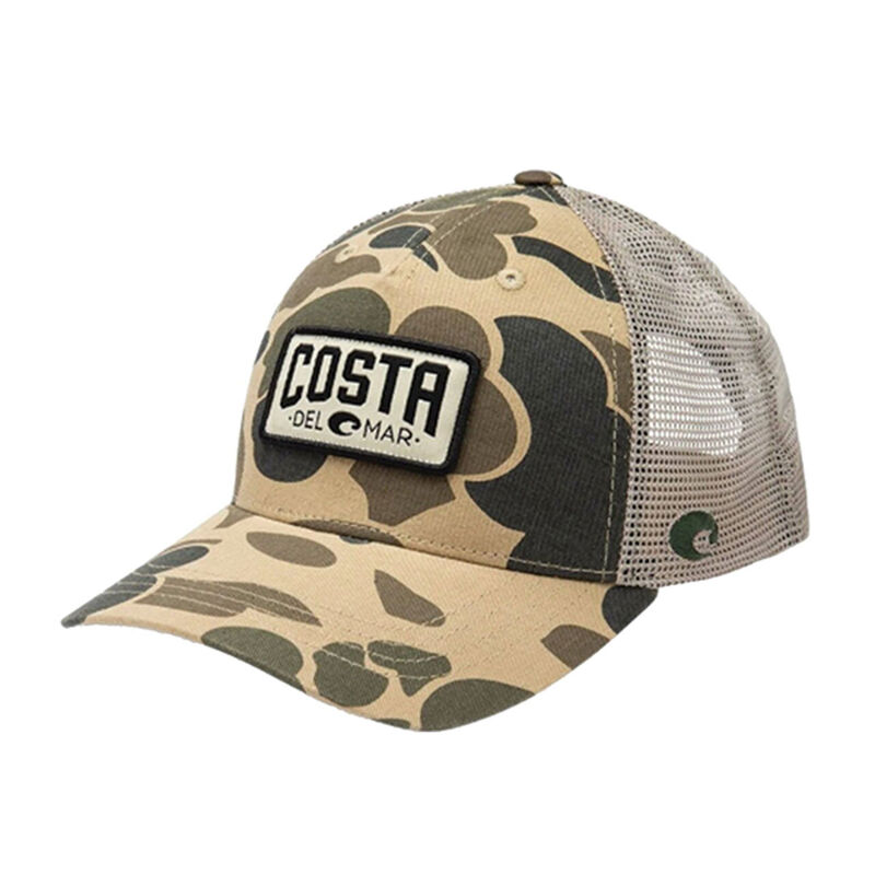 Costa Duck Camo Trucker Hat image number 0