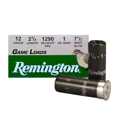 Remington 12GA 7 1/2 Promo Game Load
