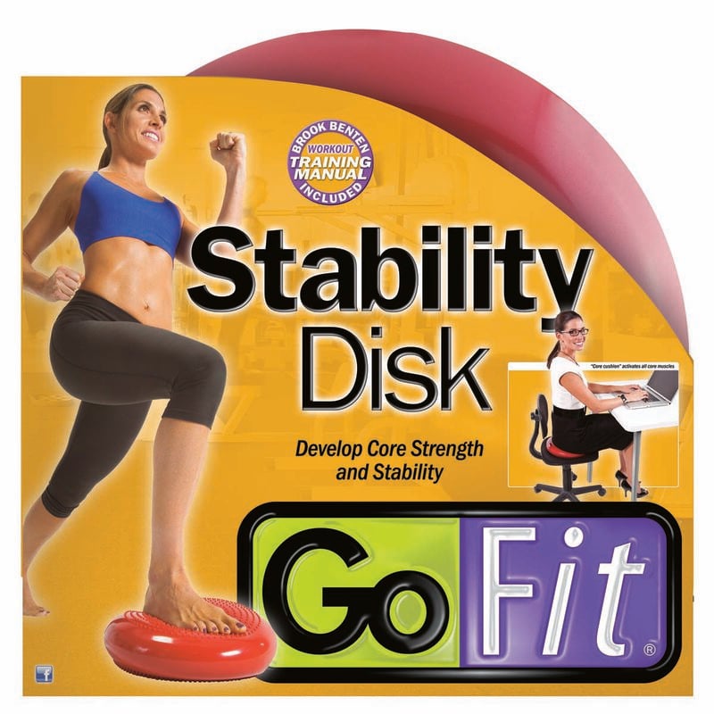 Go Fit 13" Core Balance Disk with Training Manual image number 2