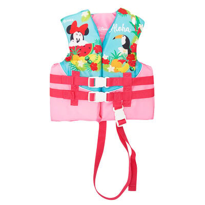 X2o Licensed Child Closed-Sided Life Vest Minnie Mouse