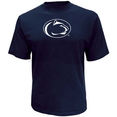 Knights Apparel Men's Short Sleeve Penn State Oversized Logo Tee