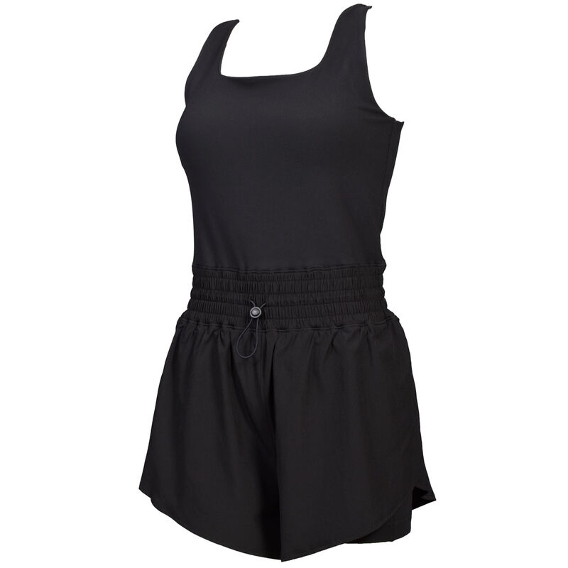 Yogalicious Women's Short Romper w/ Toggle image number 0