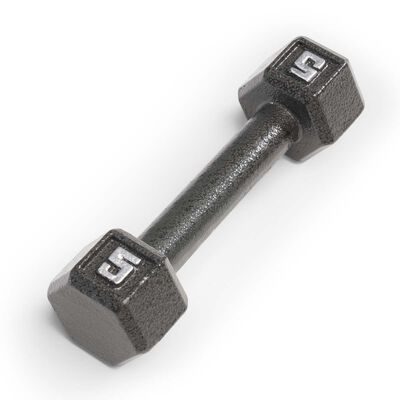Marcy 5lb Cast Iron Hex Dumbbell