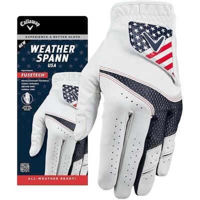 Callaway Golf Weather Spann USA Golf Glove - Left Handed