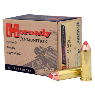 Hornady Leverevolution .44 Ftx 225 Grain Magnum Ammunition