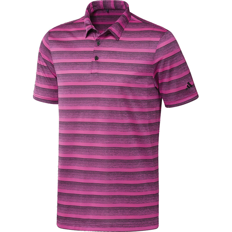 adidas Men's Two Color Stripe Polo image number 0