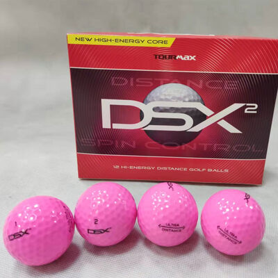 TourMax Lady Vizmax Matte Pink 12 Pack Golf Balls With Bonus Sleeve